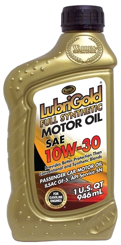 0708537 Full Synthetic Motor Oil 10w30 1 Quart