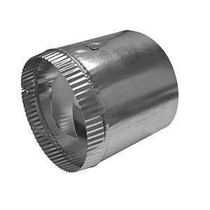 4 Inch Galvanized Steel Butterfly Damper For Hvac Systems
