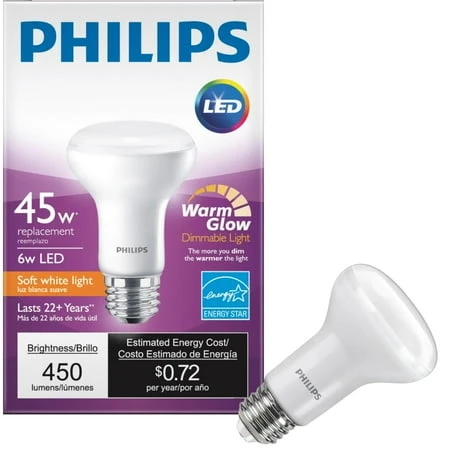 Warm Glow R20 Medium Dimmable Led Spotlight Light Bulb 45w Model 532028