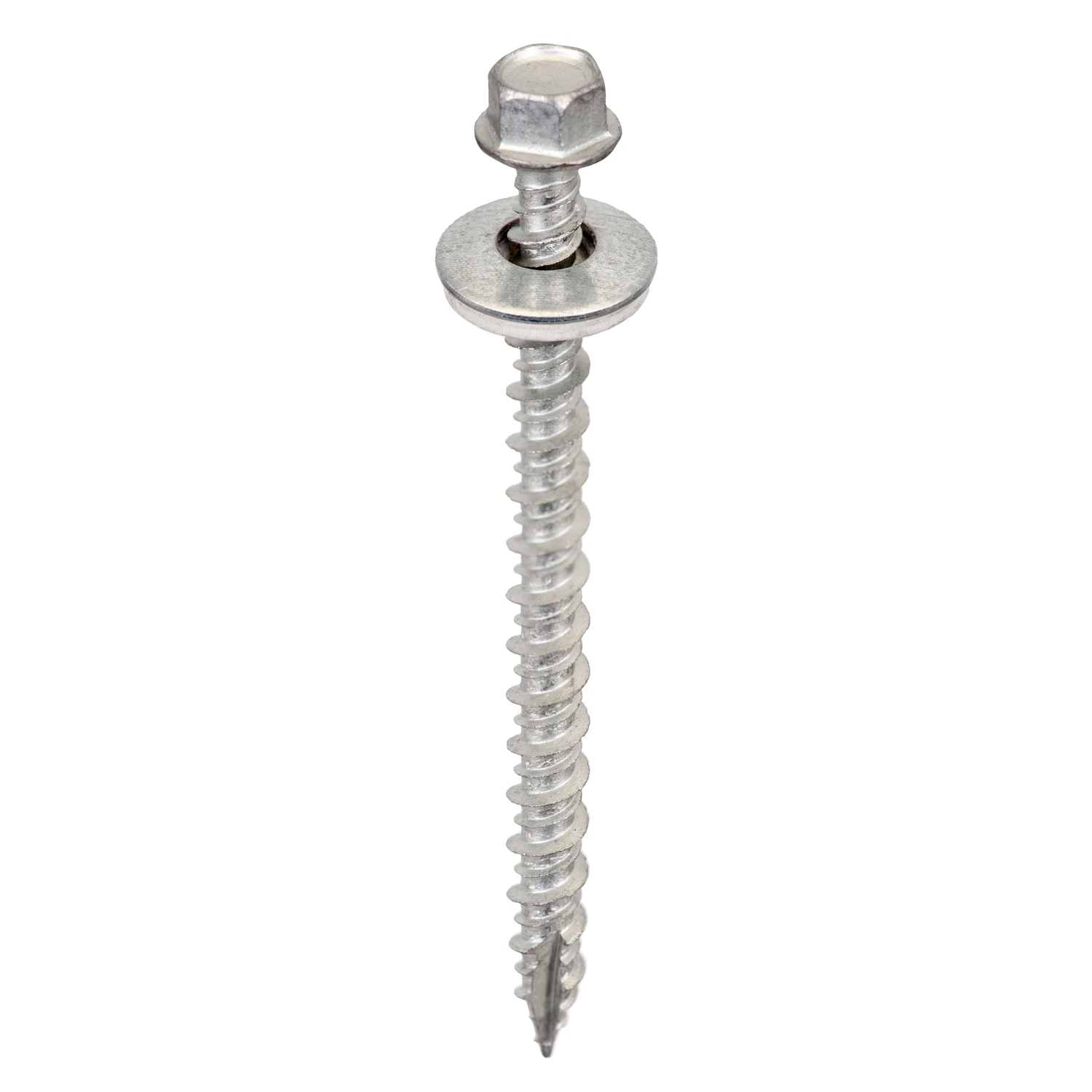#9 X 2-1/2 In. Galvanized Metal To Wood Screws (250 Pk) Hex Head