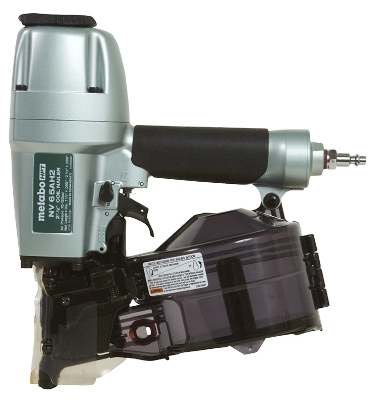 2.5-in 15-degree Pneumatic Siding Nailer Model Nv65ah2