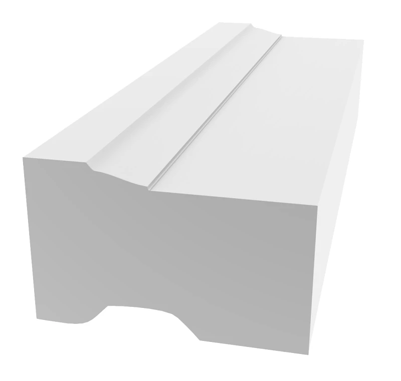 2 In. X 17 Ft. Pvc Brick Molding - Moisture Proof & Energy Efficient