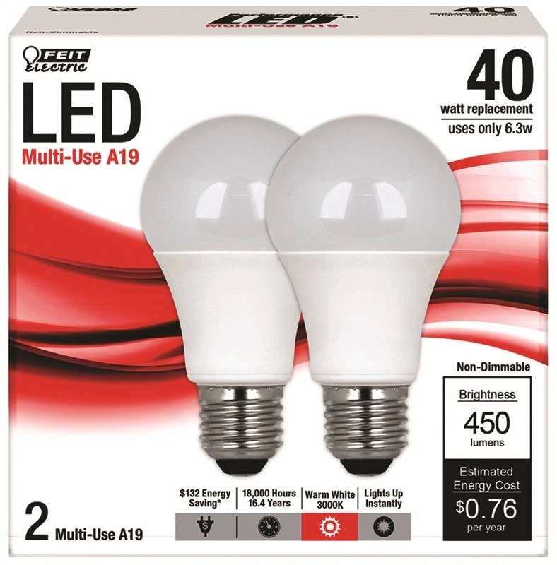 A450/830/LED/2 BULB LED A19