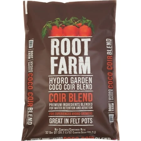 32-quart Hydroponic Growing Medium Coco Coir Blend For Hydro Gardens