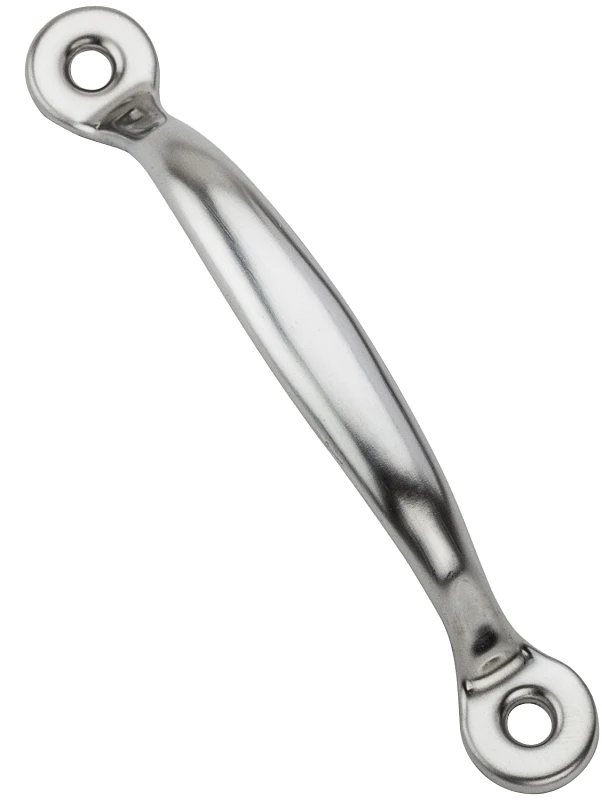 Screen Door Pull, Stainless Steel, 4-3/4 In.