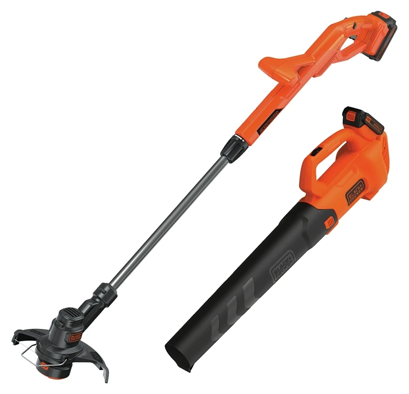 20-Volt Axial Cordless String Grass Trimmer / Edger + Blower Combo, Lithium-Ion Battery