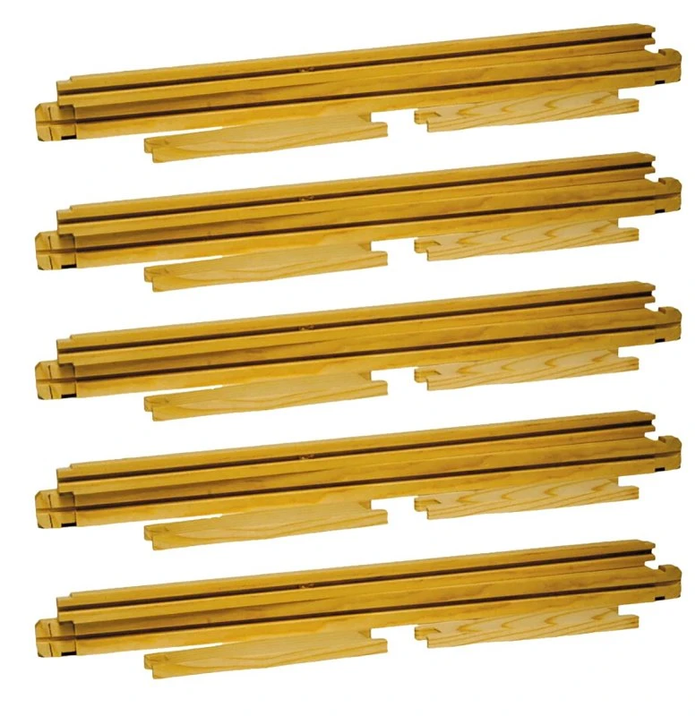 Super Beehive Frame With Top & Bottom, Medium or Honey, Wooden, 5-Pk.