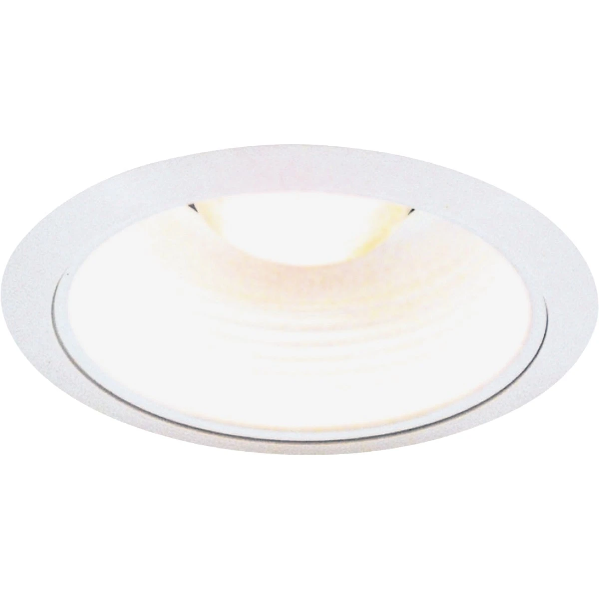 5 Inch Matte White Baffle Recessed Fixture Trim By Thomas Lighting Model Tr238w