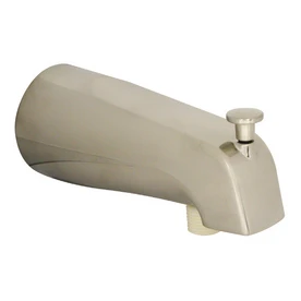 #89263 Nickel Tub Spout With Diverter For Bathtubs