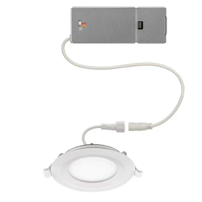 Edge-lit Downlight 650 Lumens 4 Inch Dimmable Recessed Can 120v