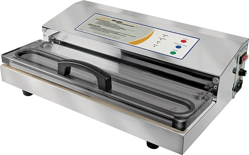Weston Pro-2300 Series Vacuum Sealer, Model 65-0201, 15 In Sealing Bar, 935 W, Stainless Steel