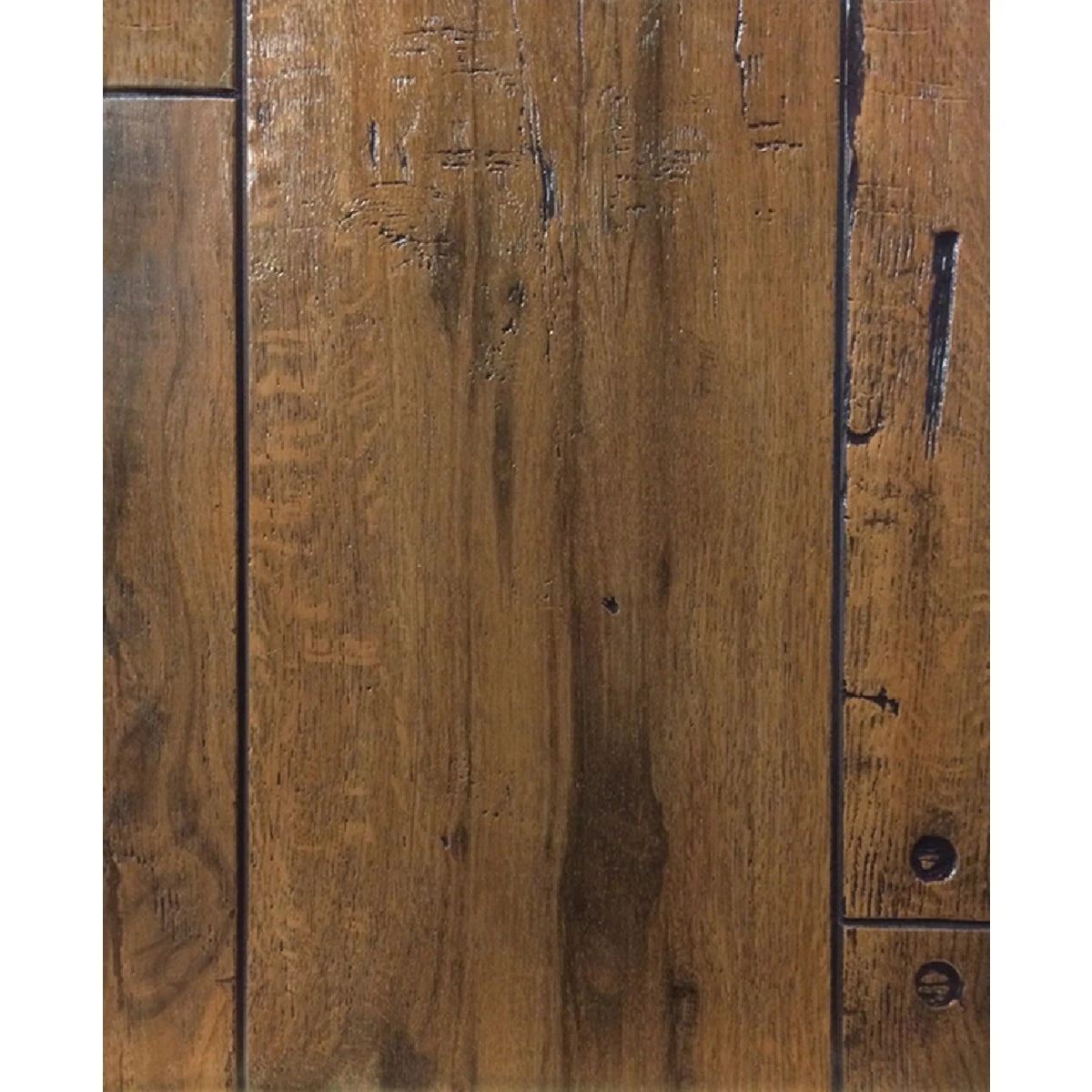4 Ft. X 8 Ft. X 1/4 In. Brown Woodgrain Cabin Creek Wall Paneling