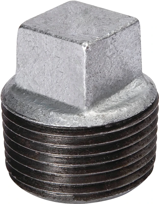 4 Inch Mpt Galvanized Malleable Iron Plug - Model 511-811bc