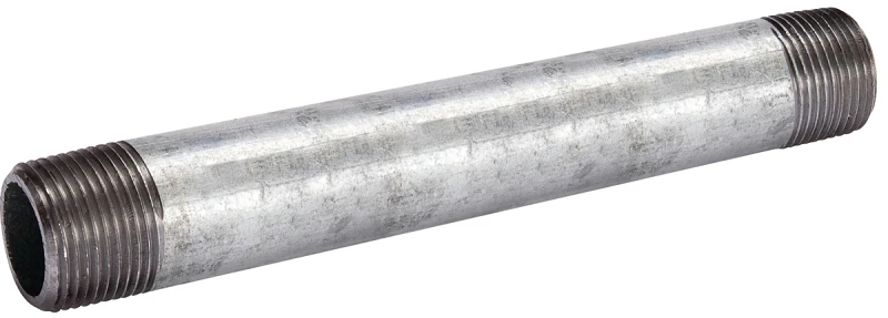 3 In. Mpt X 8 In. L Galvanized Steel Pipe Nipple - Schedule 40