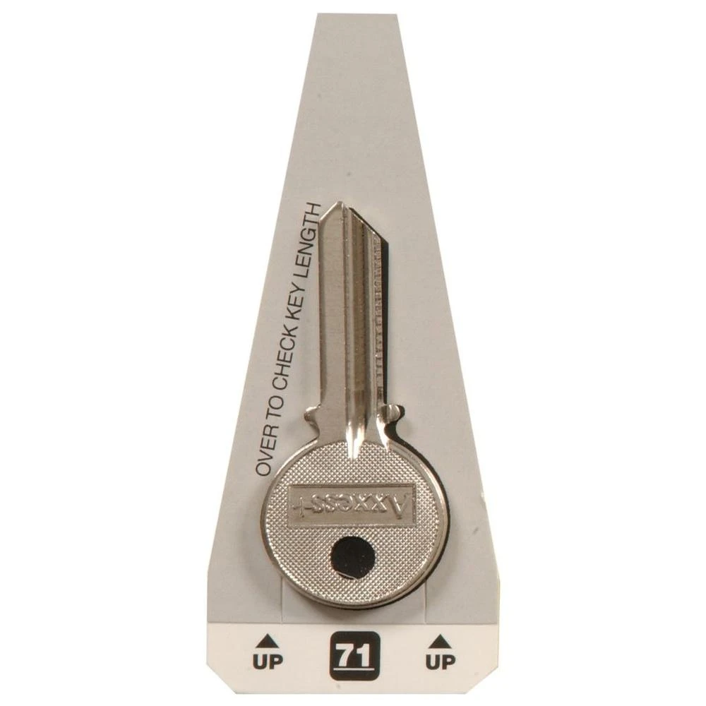 Yale Lock Key Model 88055 - Independent House Key #71 Axxess