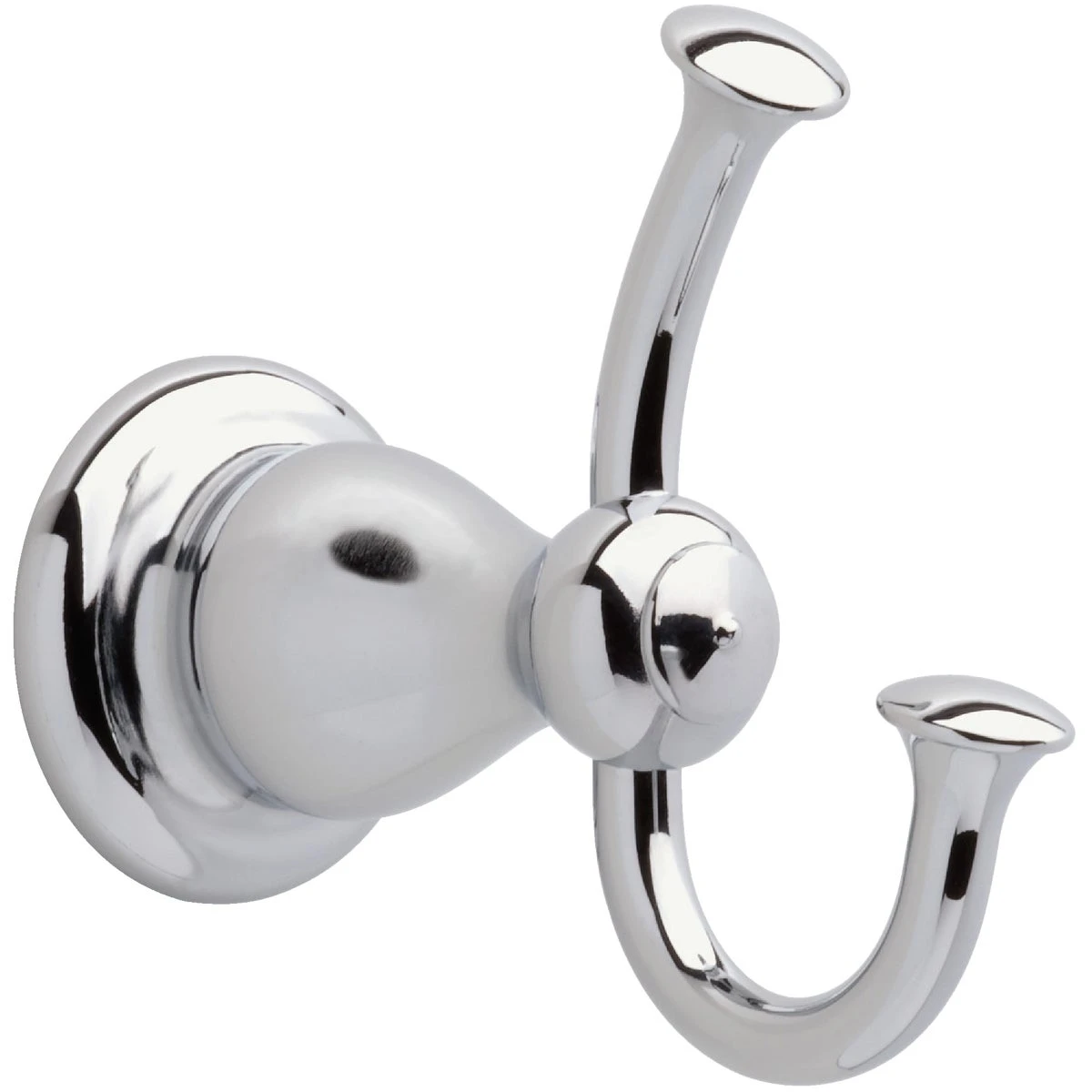 Leland Double Robe Hook In Chrome - Model 77835