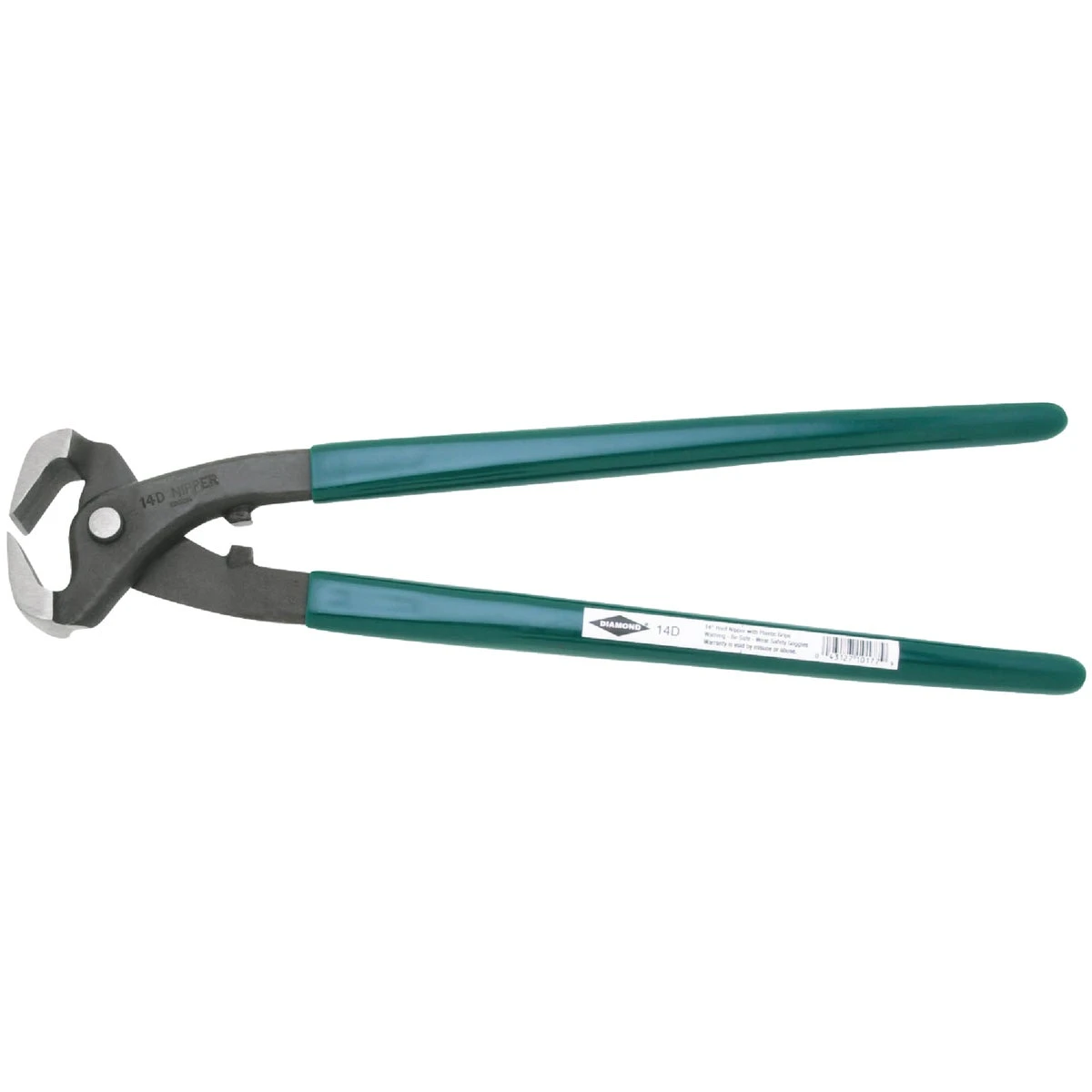 14 Inch Steel Economy Hoof Nippers With Plastic-coated Handles