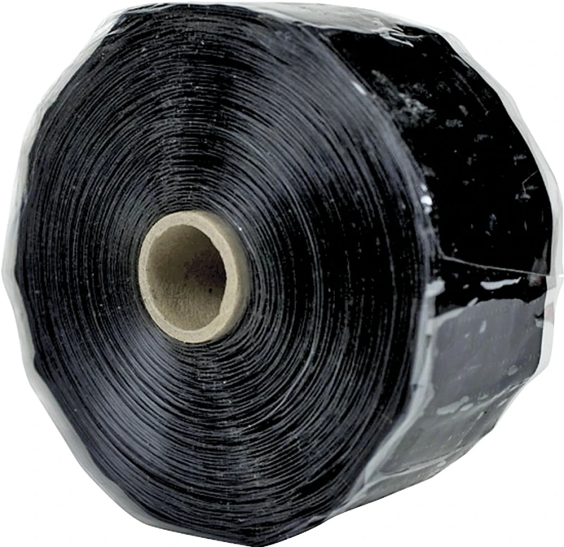 Silicone Tape, Self-Fusing, Black, 2 In. x 36 Ft.