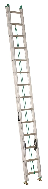 28-Ft. Extension Ladder, Aluminum, Type II, 225-Lb. Duty Rating