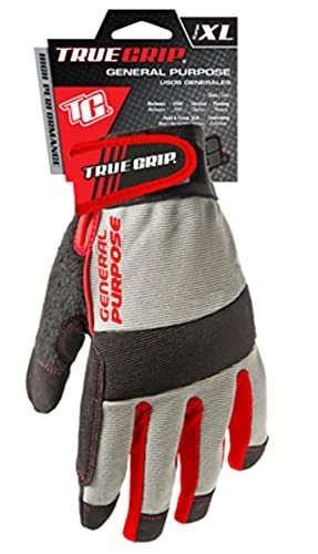 General Purpose Work Gloves, Touchscreen Compatible, Blue, XL