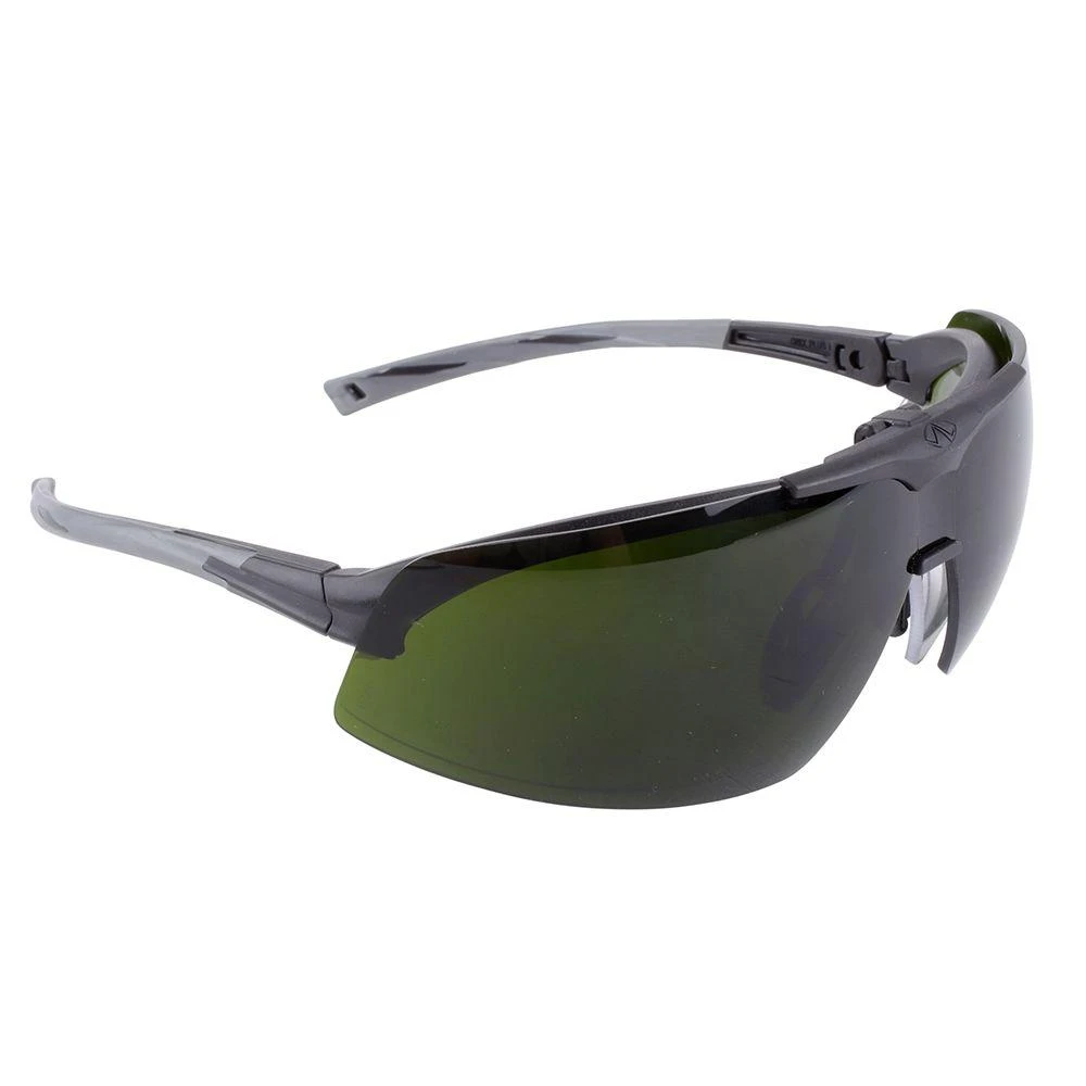 Safety Glasses, IR5 Flip Lens, Black