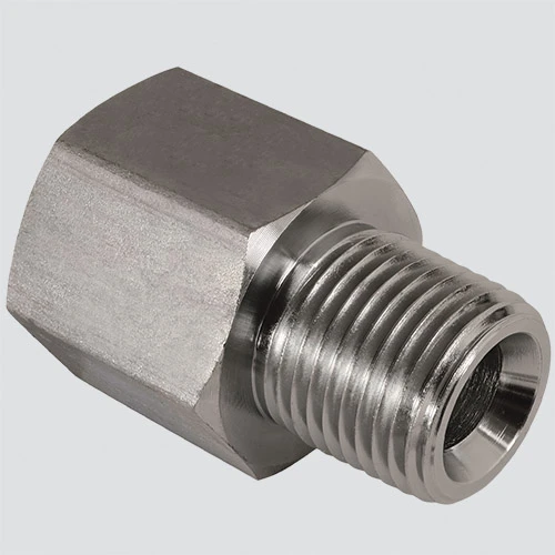 Hydraulic Adapter, 5/8-In. Female O-ring x 1/2-In. MP