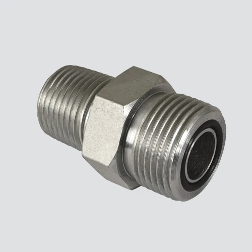Hydraulic Adapter, 5/8-In. Male O-Ring Face Seal Coupler