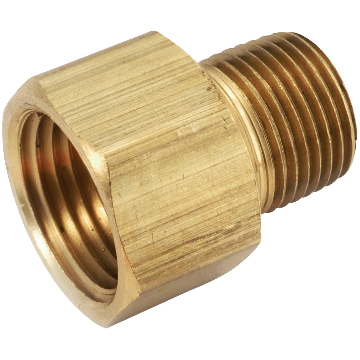 Anderson Metals 1/4 In. Fpt X 1/4 In. Mpt Lead-free Brass Adapter