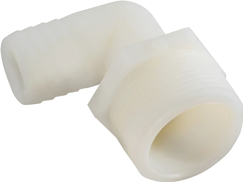 5/8 In. Barb X 3/4 In. Mip 90 Degree Nylon Elbow Fitting
