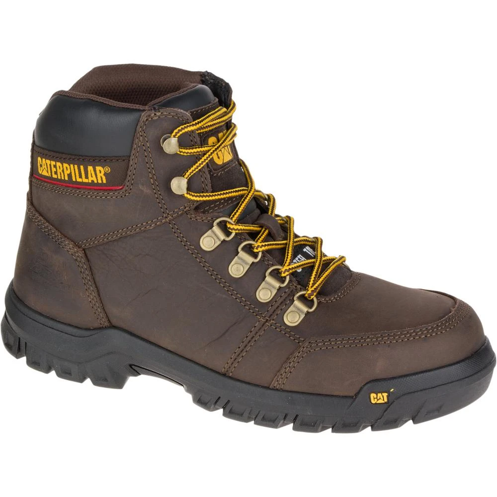 Outline Steel-Toe Boots, Oiled Leather Upper, Men's 7.5 Medium