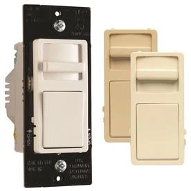 Pass & Seymour CFL/LED Decorator Dimmer Switch, Wide Slide, 450-Watts
