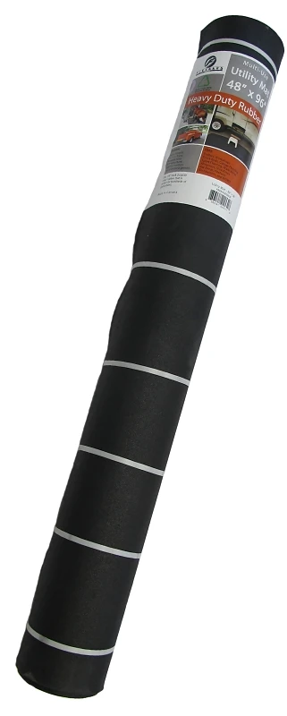 Utility Mat, Heavy-Duty, Rolled Rubber, 48 x 96 In.
