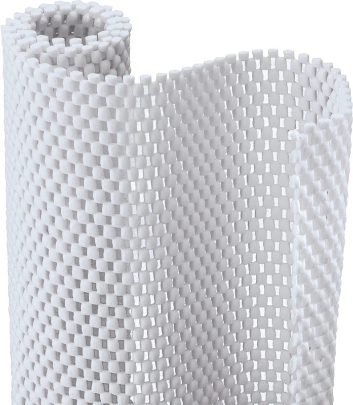 12 In. X 4 Ft. White Grip Premium Non-adhesive Shelf Liner