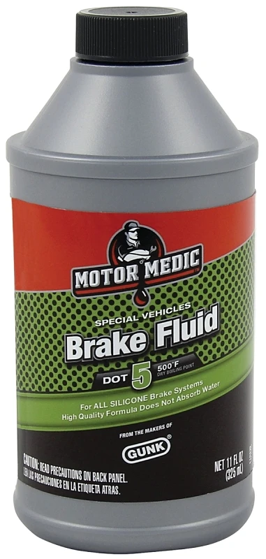 Silicone Brake Fluid, DOT 5, 11-oz.