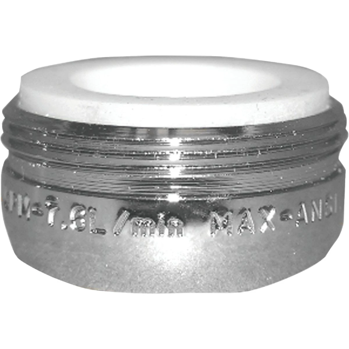 Faucet Aerator, Chrome, 1.8-GPM, 15/16-In. Male x 27