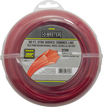 String Grass Trimmer Line, White, .105 In. Dia. x 90 Ft.