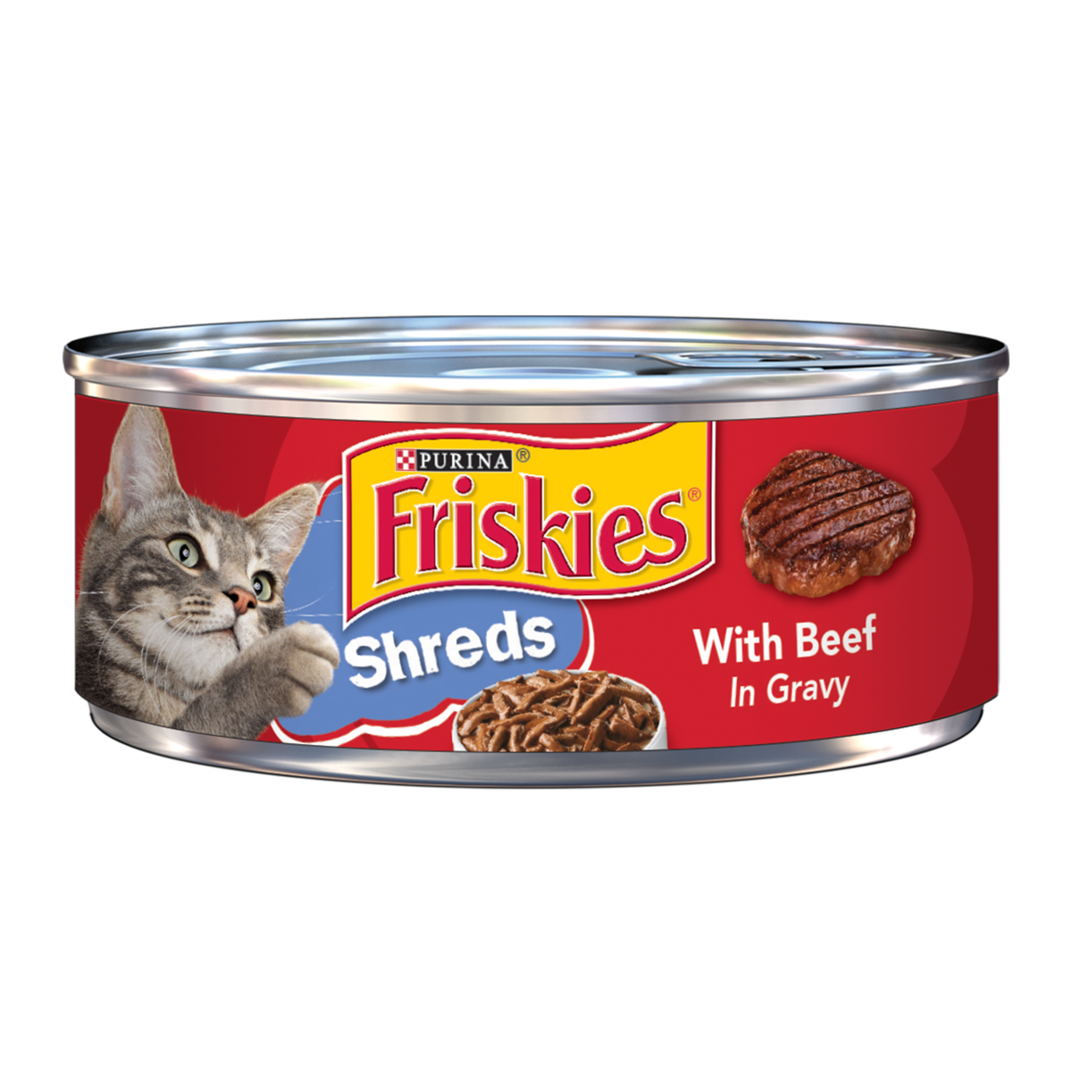Cat Food, Beef Dinner, 5.5 oz. Can