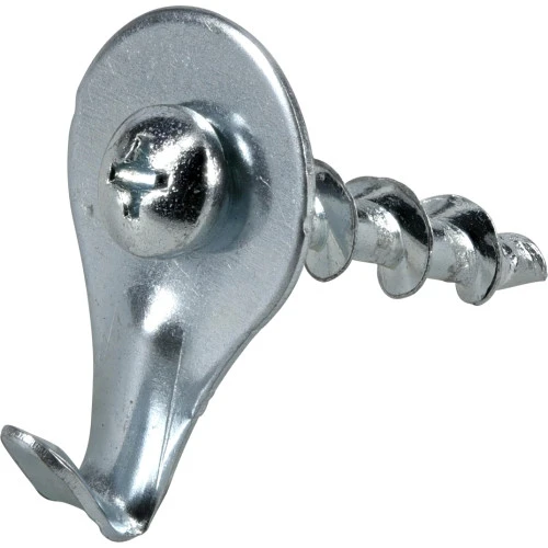 Borefast Utility Hangers, Chrome, 10-Pk.