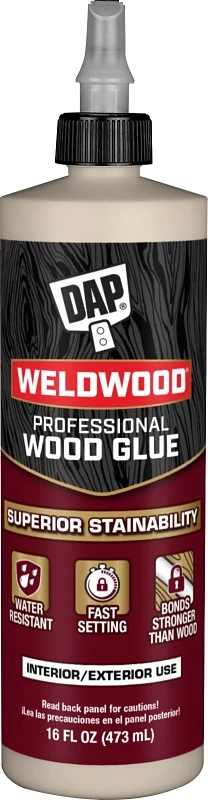 16 Oz. Professional Wood Glue - Type Ii Water Resistant Adhesive