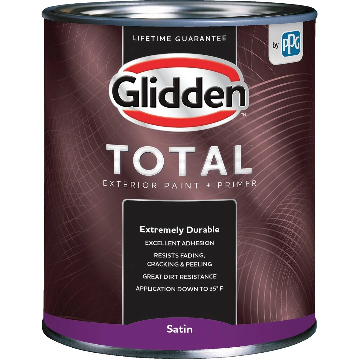 Total Exterior Paint + Primer Satin Midtone Base 1 Quart