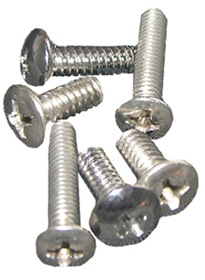 Faucet Handle Screw, Assorted, 6-Pk.
