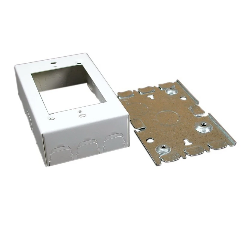 Deep Outlet Box, 1-3/8-In. Depth, White