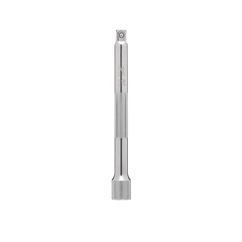 3/8 Inch Drive 6 Inch Chrome Socket Extension With Knurling Control