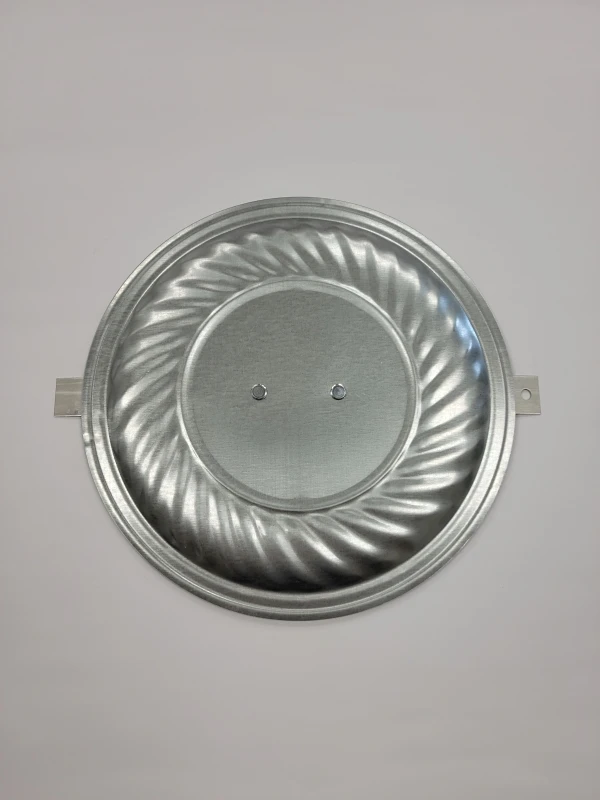 Embossed 9-5/8 In. Adjustable Flue Stop For 4 In. To 10 In. Openings