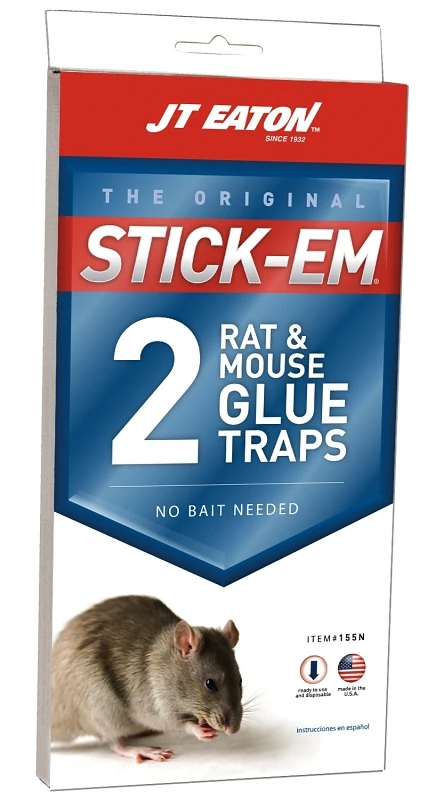 J.T. Eaton 155N Ready-to-Use Glue Trap, 5 in W, 10 in H