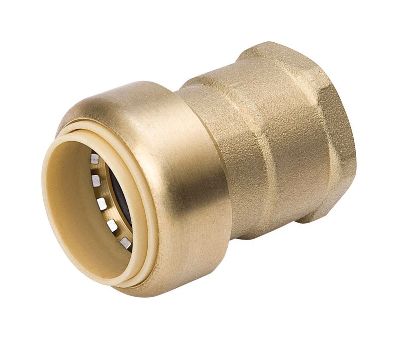 Push On Pipe Adapter 1/2-inch Copper X Female Pipe Thread