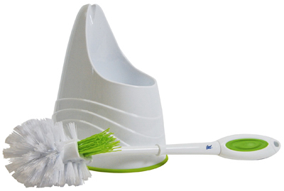 Antimicrobial Toilet Bowl Brush And Holder With Caddy Model 57315