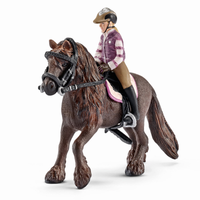 Violet Pony Riding Set With Accessories - Model 42039