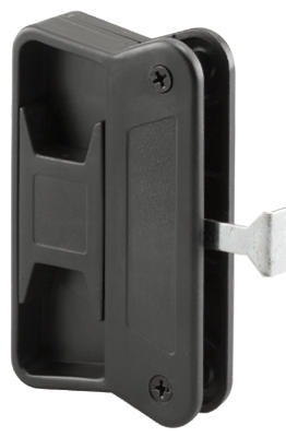 Sliding Screen Door Latch And Pull, Black, Model 121880