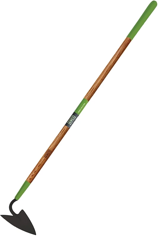 Forged Warren Hoe, 7 In W Blade, 5-1/4 In L Blade, Hardwood Handle, 57-1/4 In Oal